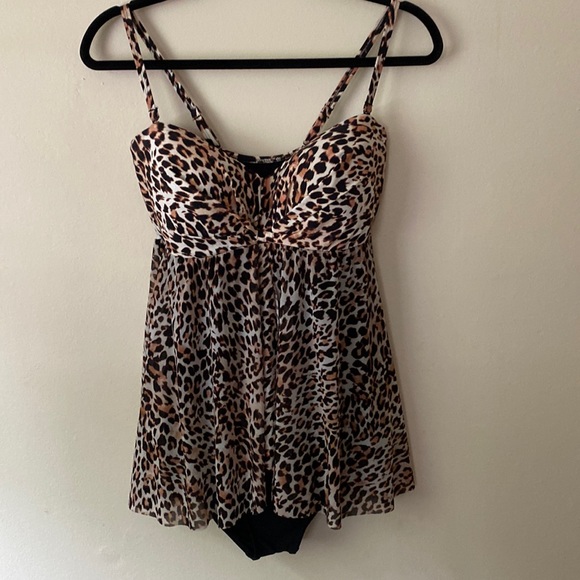 Gottex Other Gottex Womens Leopard Print Bathing Suit Size 4 Poshmark